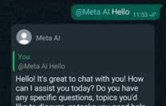 Whatsapp 
Meta ai