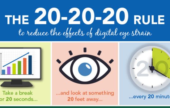  Follow the 20-20-20 rule