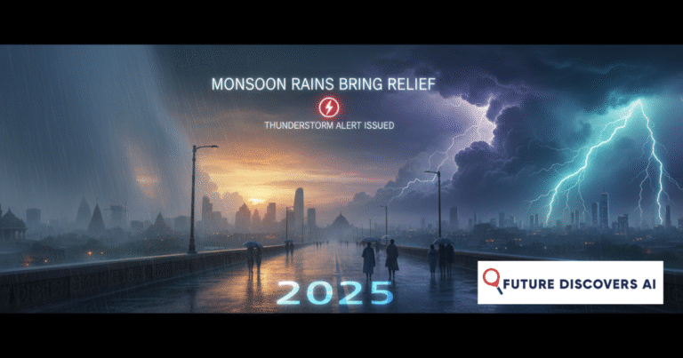 Monsoon Rains Bring Relief