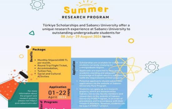Turkiye 
Scholarship 